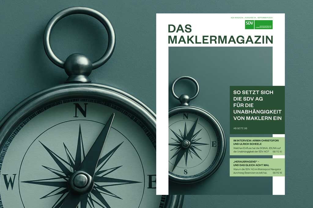 So setzt sich die SDV AG für die Unabhängigkeit von Maklern ein